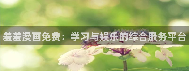 yy漫画官网入口老版本：羞羞漫画免费：学习与娱乐的综合服务平台